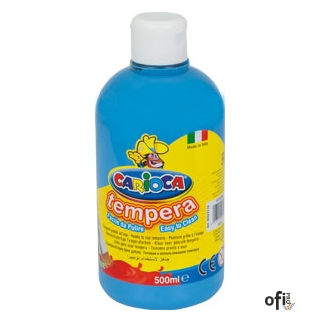 Farba tempera 500 ml, błękit CARIOCA 170-2354