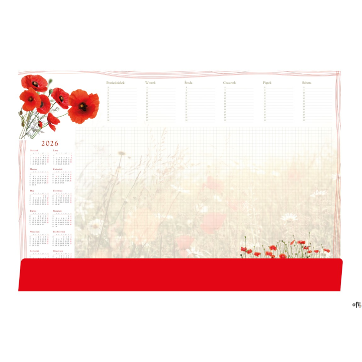 Terminarz-Planer B3 z listwą 2026 Maki Michalczyk i Prokop T-2-B3-4 kalendarz