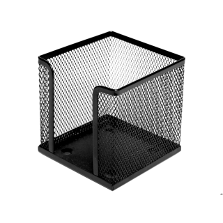 Przybornik na karteczki DOTTS siatka czarny