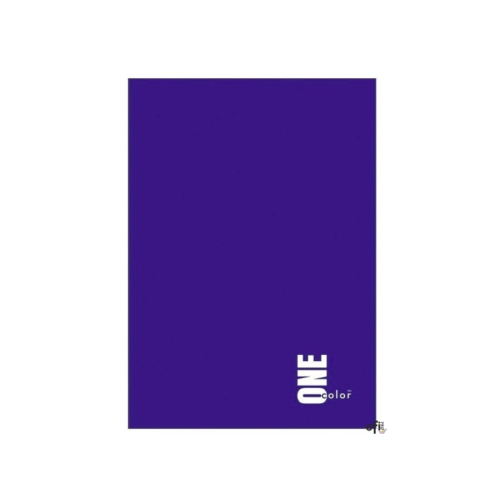 Brulion A5  96 kratka kol.ONE COLOR 0765 INTERDRUK