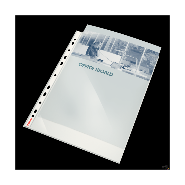 Koszulki krystaliczne A4 Esselte, 55 mic., 10 szt., w folii, 56061