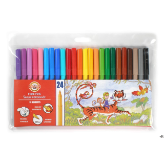 Flamastry 771002/BD04 24 kol. KOH I NOOR