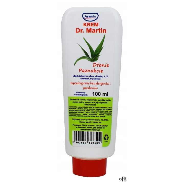 Krem do rąk ARAMIS 100ml aloesowy