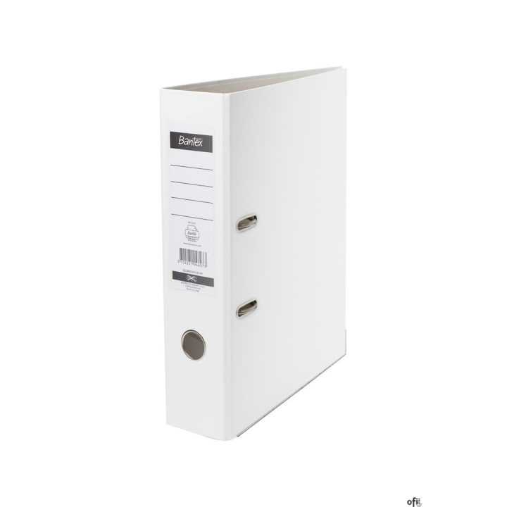 Segregator A4 50mm biały, z szyną BANTEX 100551799