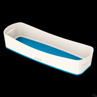 Organizer Leitz MyBox, z systemem modułowego ustawiania, stwarza możliwość eleganckiego przechowywania akcesoriów w domu lub biu