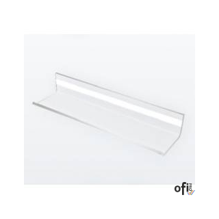 Półka akrylowa do tablic szklanych 200mm AS126  2x3