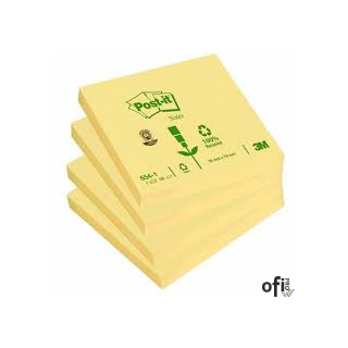 Notes 76*76 żółty (recycle)654 3M 510004607