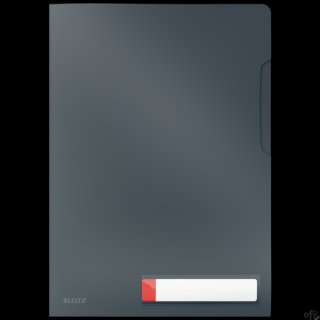 Lekki folder A4. Nieprzezroczysty materiał chroni poufne dane. Mieści do 40 kartek. Minimalistyczne, uniwersalne wzornictwo, prz