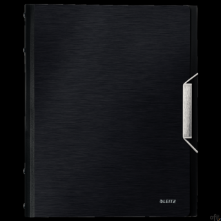 Teczka segregująca 12 przekładek Leitz Style, czarny 39960094 (X)