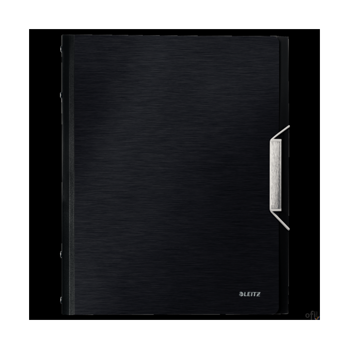 Teczka segregująca 12 przekładek Leitz Style, czarny 39960094 (X)
