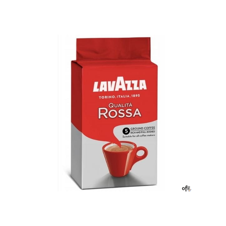 Kawa LAVAZZA QUALITA ROSSA 250g mielona