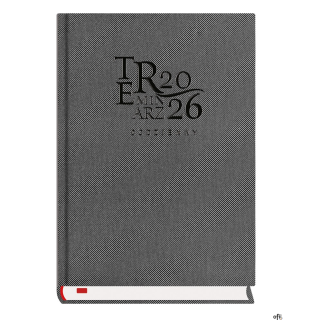 Terminarz Codzienny A5 2026 -metalik Michalczyk i Prokop T-255T-2M kalendarz dzienny (sb i nd na oddzielnych stronach)