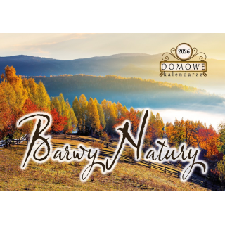 Terminarz Domowy 200x218mm 2026 - Barwy Natury Michalczyk i Prokop TW-10-5 KALENDARZ jednodzielny 200x285mm