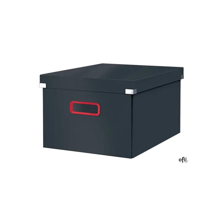 Duże pudełko do przechowywania Leitz Click & Store Cosy szary 53480089