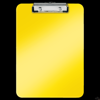 Deska z klipem Leitz WOW, żółta 39710016