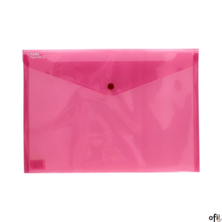 Teczka kopertowa na zatrzask A4 różowa PP-113 TT7589/7942