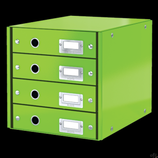 Przykuwający wzrok, stylowy pojemnik z 3 szufladami przeznaczony do przechowywania dokumentów oraz drobnych przedmiotów_Stworzon