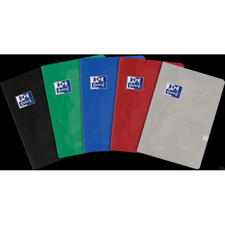 Brulion Oxford Esse A4 96 kartek kratka z marginesem 400174968