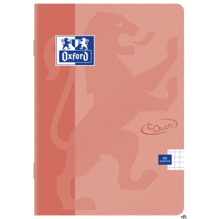 Zeszyt A5 60k, kratka z marginesem, OXFORD, TOUCH PASTEL 400123213