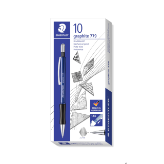 Ołówek automatyczny graphite, 0.7 mm, niebieska obudowa, Staedtler S 779 07-3