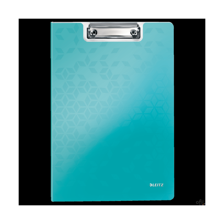 Deska A4 z klipem i okładką Leitz WOW   _doskonała do pracy w terenie, na konferencji czy zebraniu__wykonana z wysokiej jakości 