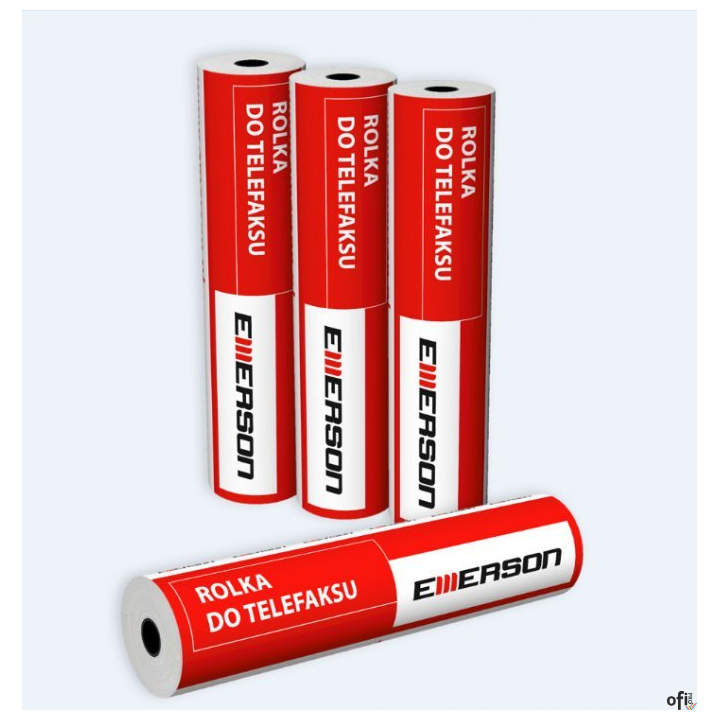 Papier FAX 216x30x0.5 EMERSON rf21630wd/rf21630wbpaf