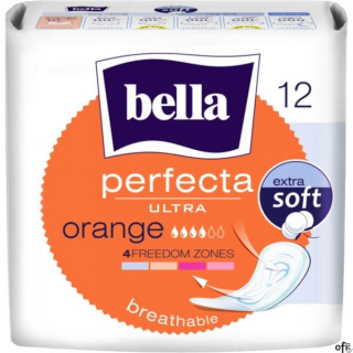 BELLA Podpaski higieniczne Perfecta Ultra Orange 12 szt.