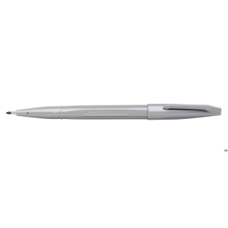 Oryginalny pisak Pentel Sign Pen__Idealny do grafik i ilustracji__Trwała, fibrowa końcówka__Tusz wodny, nie permanentny__Grubość