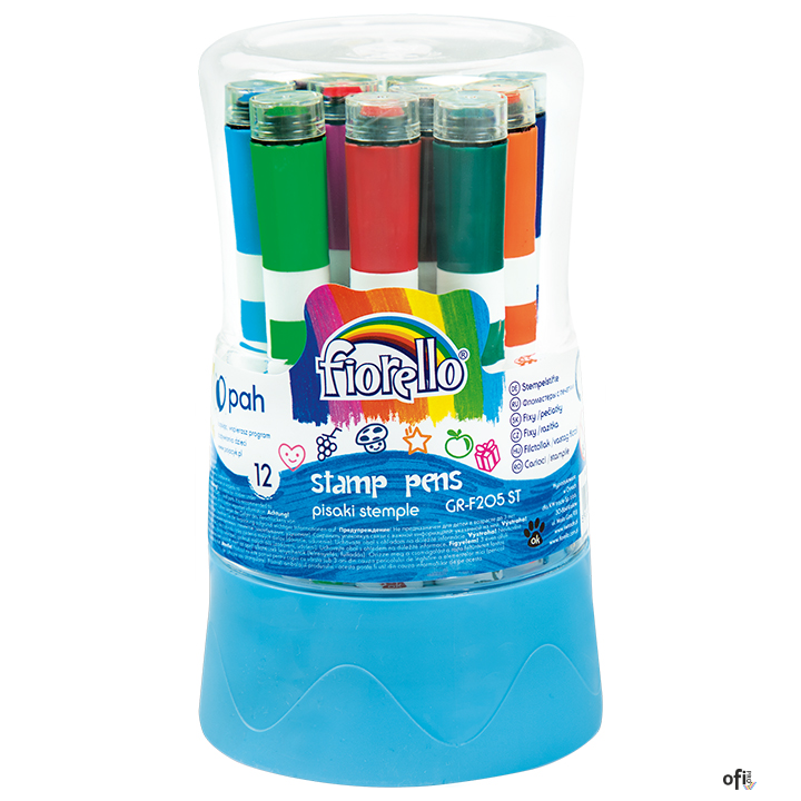 Pisaki STEMPLE FIORELLO GR-F205 ST 12 kolorów 160-2114