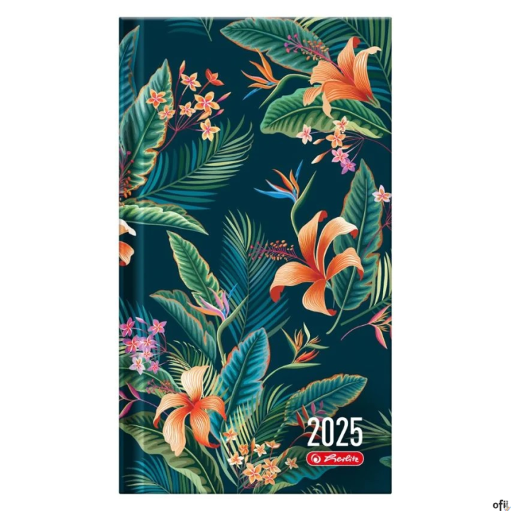 Kalendarz Tygodniowy A6 Hibiskus 2025 Herlitz 9501674