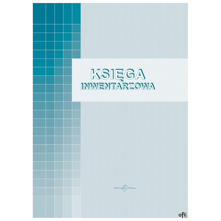 715-A Księga Inwentarzowa MICHALCZYK&PROKOP A4 80 zeszyt 80 kartek