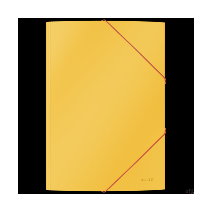 Lekka teczka z gumką A4. 3 klapki i wewnętrzna kieszeń do przechowywania dokumentów lub akcesoriów. Mieści 150 kartek. Minimalis