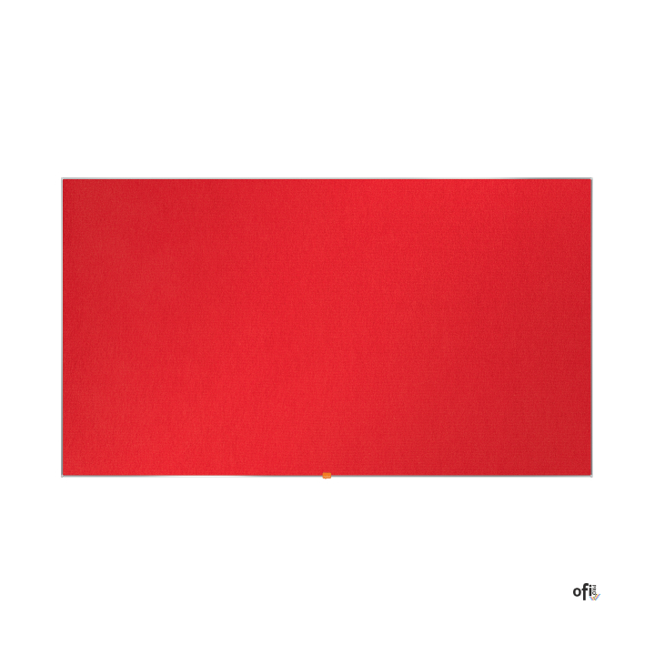 Tablica_ filcowa Nobo, panoramiczna 85null, czerwona ( 188,9 x 106,6 cm ) 1905313