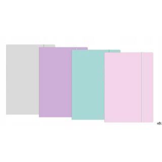 Teczka z gumką A4+ PASTEL INTERDRUK