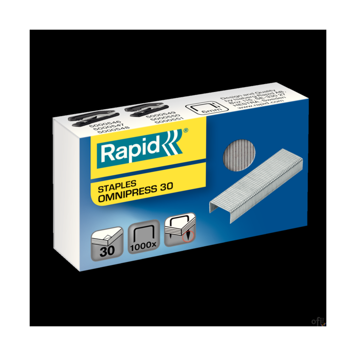 Zszywki RAPID OMNIPRESS 30k 1000 opak. 5000559