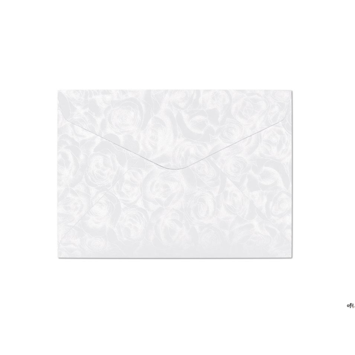 Koperta C6 RÓŻE biały K 120g/m2 (10) 280211 GALERIA PAPIERU
