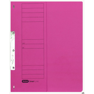 Skoroszyt kartonowy ELBA 1/2 A4, hakowy, czerwony, 100551896