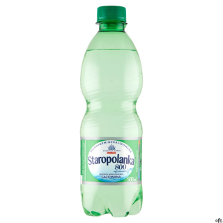Woda_STAROPOLANKA 0,5L gazowana zgrzewka 12szt.