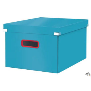 Średniej wielkości pudełko do przechowywania Leitz Click & Store Cosy Morski niebieski 53480061