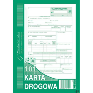 802-3N Karta drogowa MICHALCZYK&PROKOP A5 80 kartek