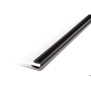 Grzbiety zaciskowe Durable_- Grzbiety zaciskowe maksymalnie do 80 kartek. _- Kolory: czarny, biały, przezroczysty. _- Opakowanie