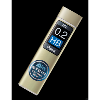 Grafity 0,2mm HB AIN STEIN PENTEL (10 grafitów) C272W-HB