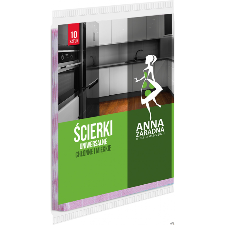 przeznaczone do czyszczenia i polerowania gładkich powierzchni, takich jak: armatura kuchenna i łazienkowa, naczynia szklane, gl