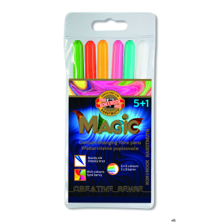 Flamastry 7716/12AB MAGIC 5+1 KIN