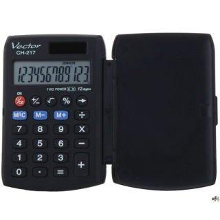 Kalkulator VECTOR CH-217 kiesz 12p