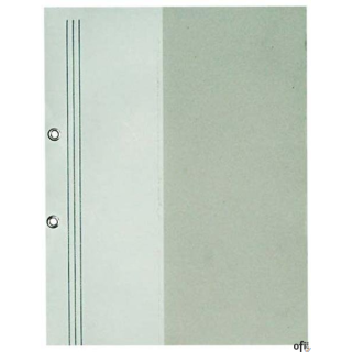 Skoroszyt oczkowy biały 1/2 A4 (50 szt.) 350g  KIEL-TECH  1-00758