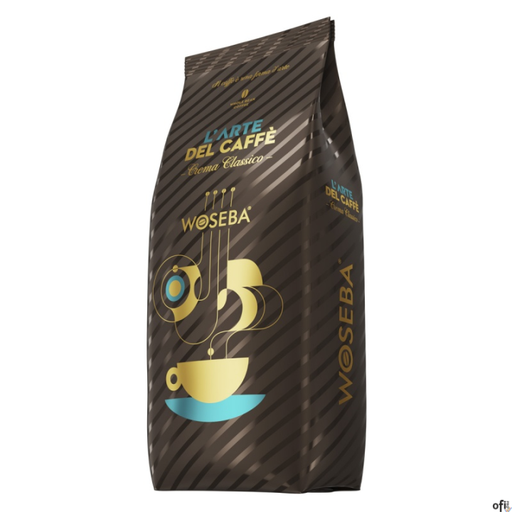 Kawa WOSEBA L’arte del caffè, Crema Classico, 1kg ziarnista