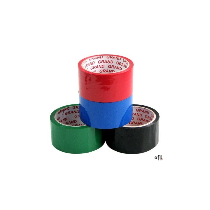 Taśma pakowa 48x50 czerwony GRAND 130-1243