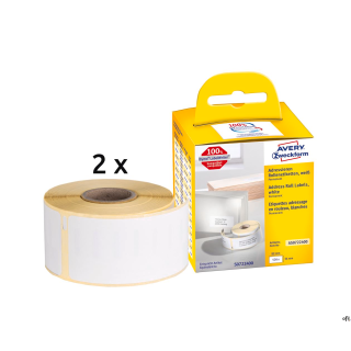 • Etykiety adresowe Avery Zweckform w rolce do drukarek termicznych • Są kompatybilne z: Dymo LabelWriter 300er-, 400er-, 450er-