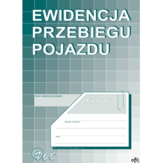 V-60 Ewidencja przebiegu pojazdu MICHALCZYK&PROKOP